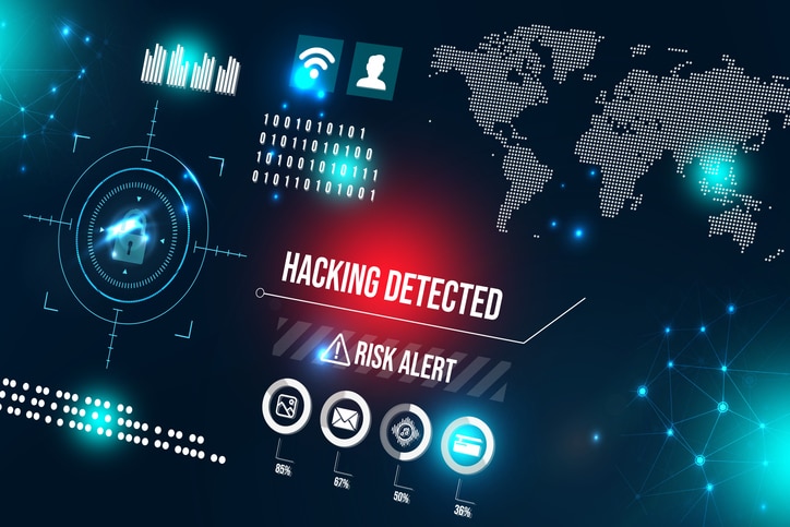 Computer system hacked